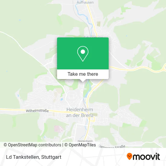 Ld Tankstellen map