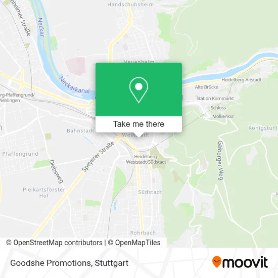Goodshe Promotions map