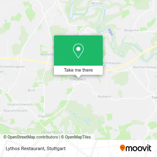 Lythos Restaurant map