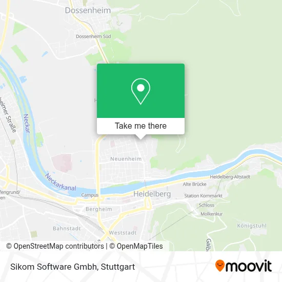 Sikom Software Gmbh map