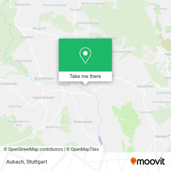 Aubach map