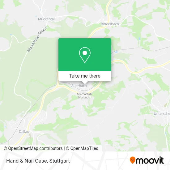 Hand & Nail Oase map