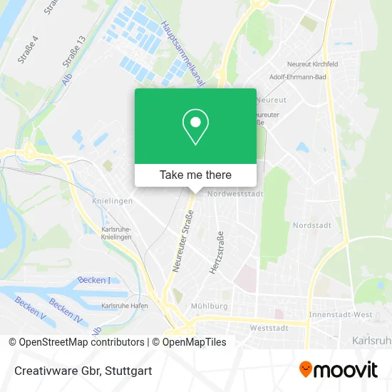 Creativware Gbr map