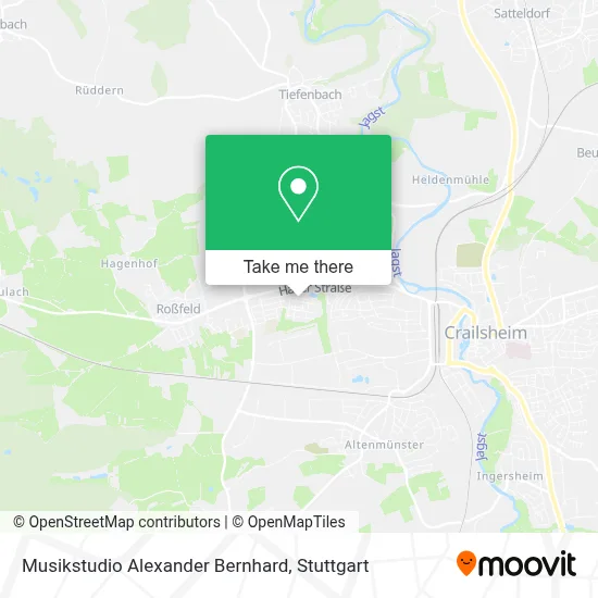Musikstudio Alexander Bernhard map