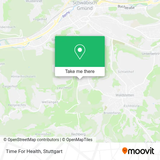 Time For Health map