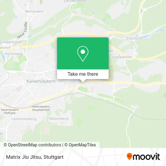 Matrix Jiu Jitsu map