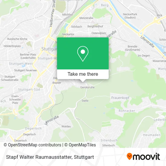 Stapf Walter Raumausstatter map