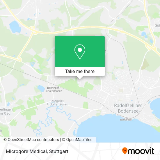 Microqore Medical map