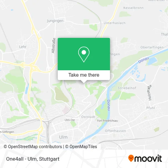 One4all - Ulm map