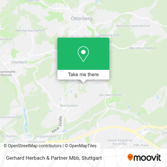 Gerhard Herbach & Partner Mbb map