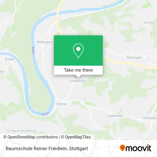 Baumschule Reiner Friedlein map