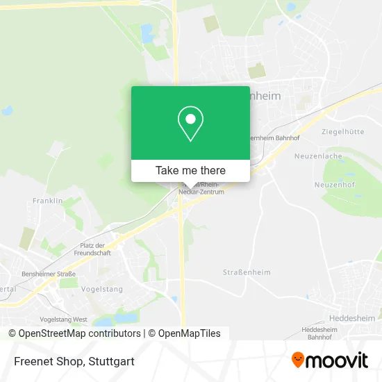 Freenet Shop map