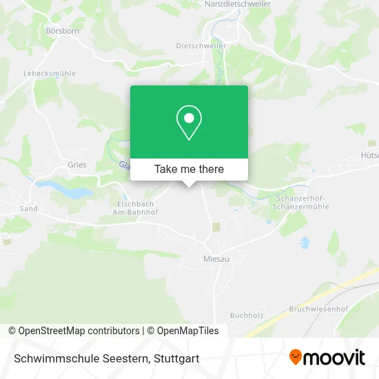 Schwimmschule Seestern map