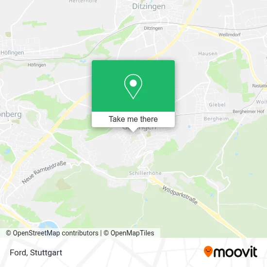 Ford map