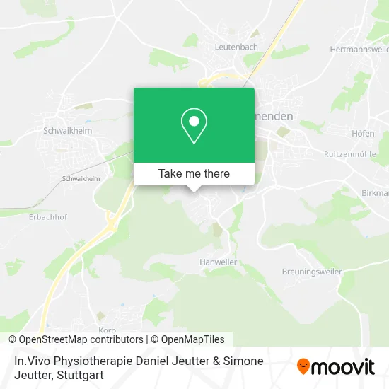 In.Vivo Physiotherapie Daniel Jeutter & Simone Jeutter map