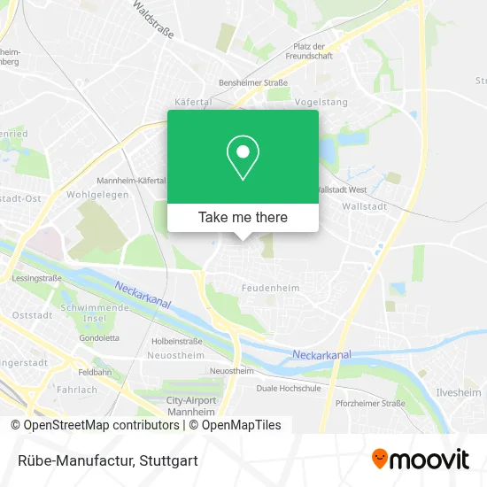 Rübe-Manufactur map