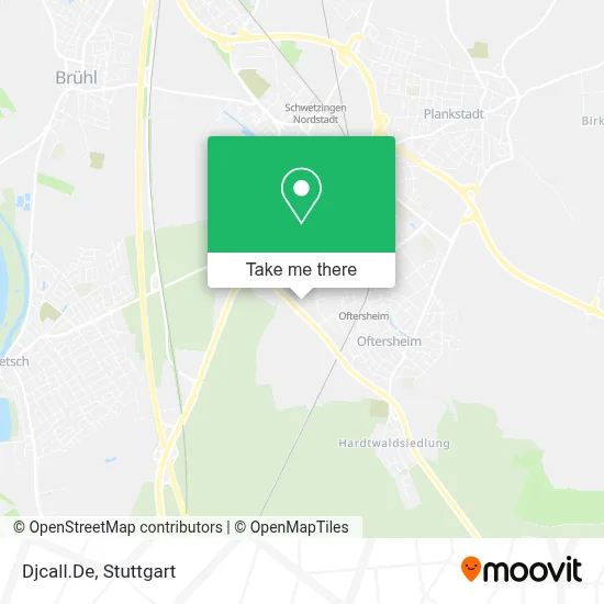 Djcall.De map