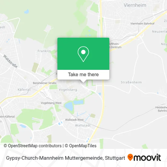 Gypsy-Church-Mannheim Muttergemeinde map