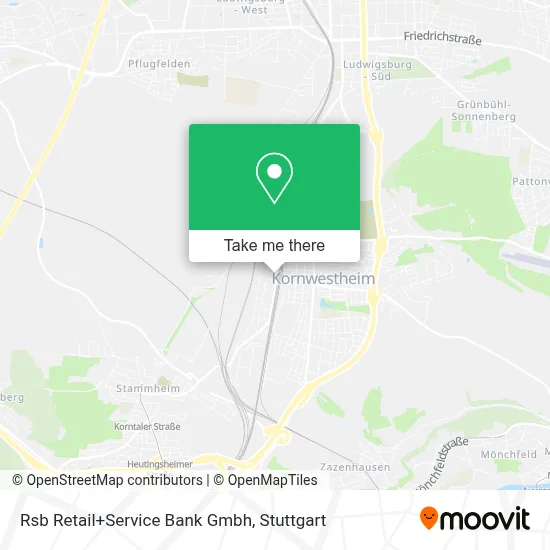 Rsb Retail+Service Bank Gmbh map
