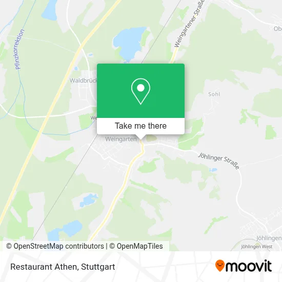 Restaurant Athen map