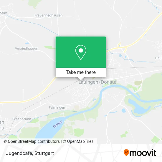 Jugendcafe map