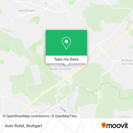 Auto Rutat map