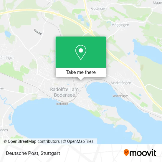 Deutsche Post map