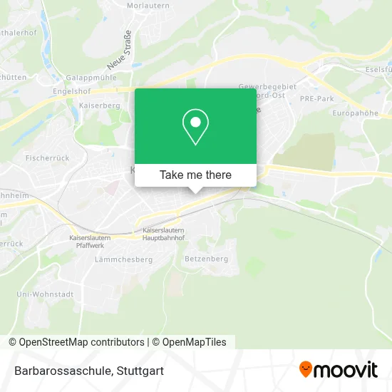 Barbarossaschule map