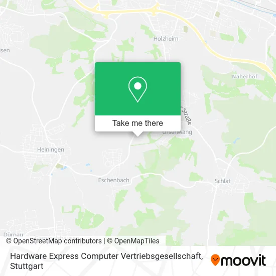 Hardware Express Computer Vertriebsgesellschaft map