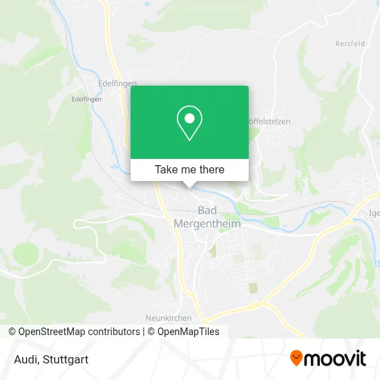 Audi map