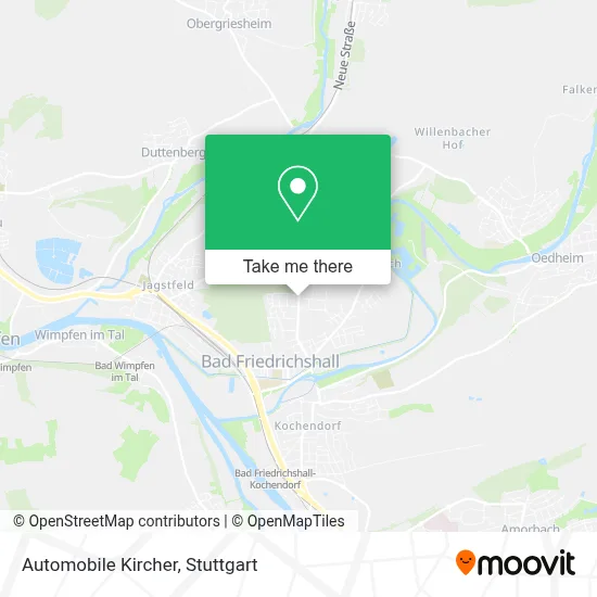Automobile Kircher map