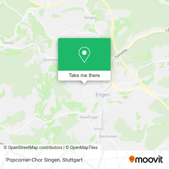 Popcorner-Chor Singen map