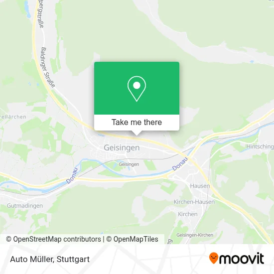 Auto Müller map