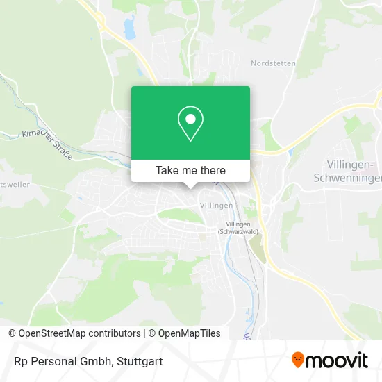 Rp Personal Gmbh map