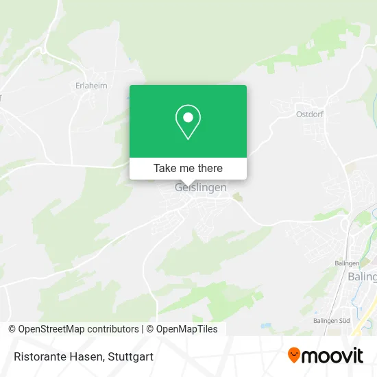 Ristorante Hasen map