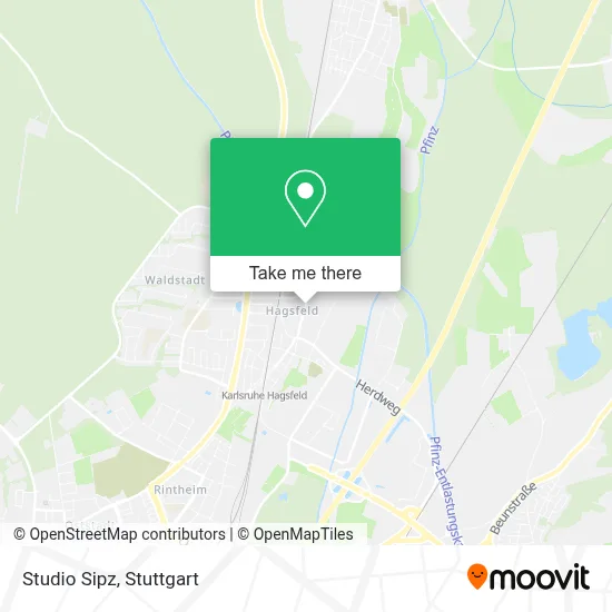 Studio Sipz map