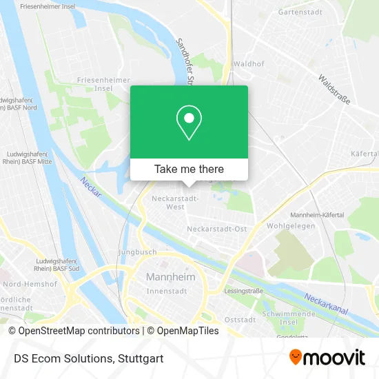 DS Ecom Solutions map