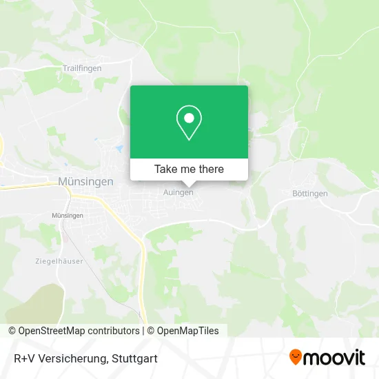 R+V Versicherung map