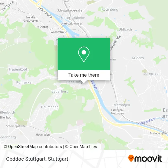 Cbddoc Stuttgart map