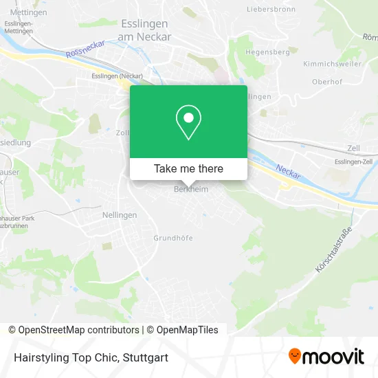 Hairstyling Top Chic map