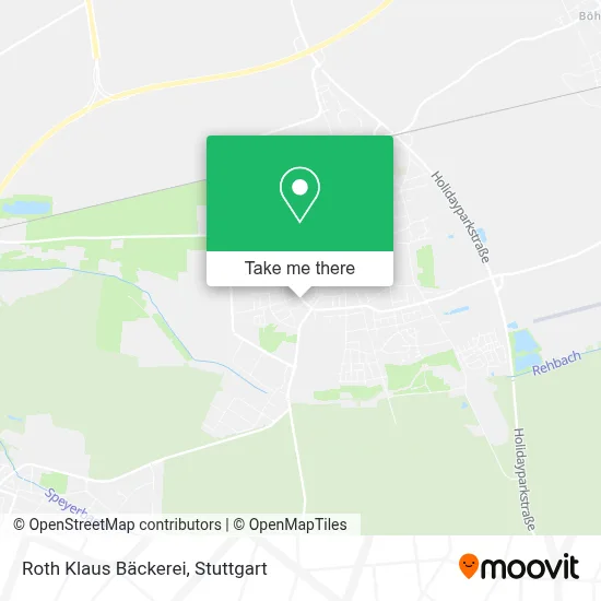 Roth Klaus Bäckerei map