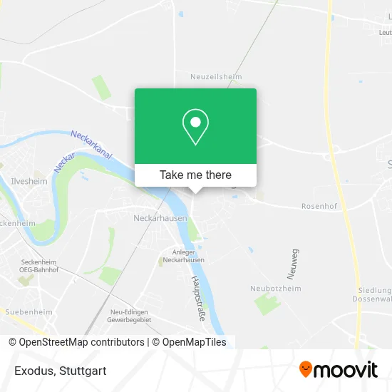Exodus map