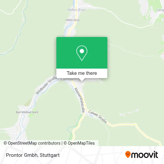 Prontor Gmbh map