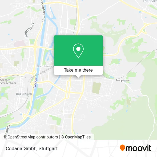 Codana Gmbh map