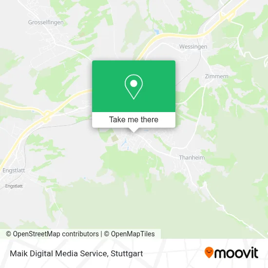 Maik Digital Media Service map