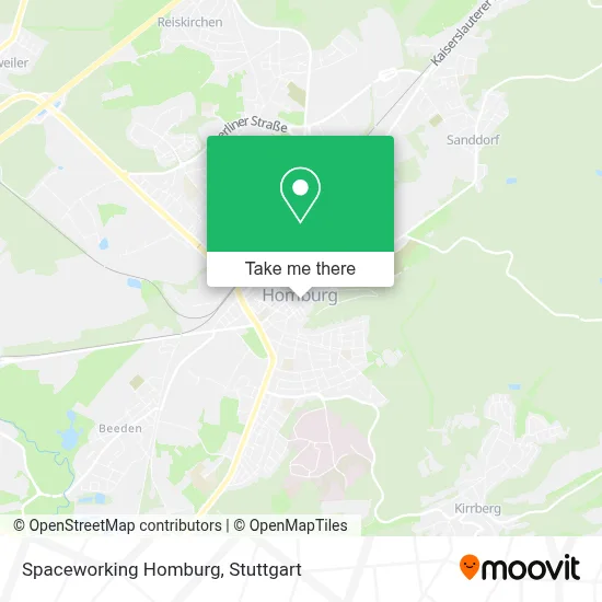 Spaceworking Homburg map