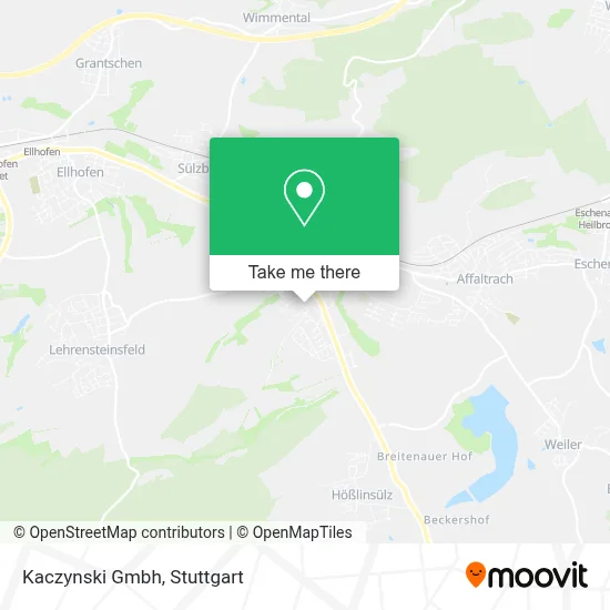 Kaczynski Gmbh map