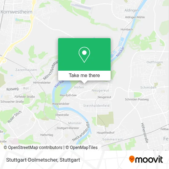 Stuttgart-Dolmetscher map