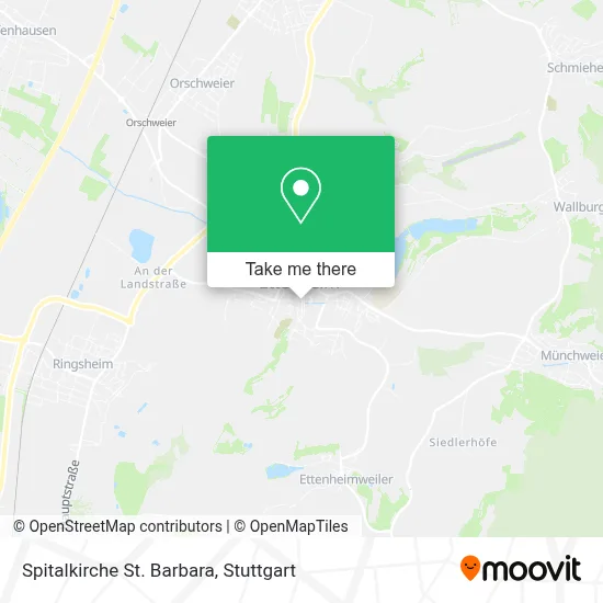 Spitalkirche St. Barbara map