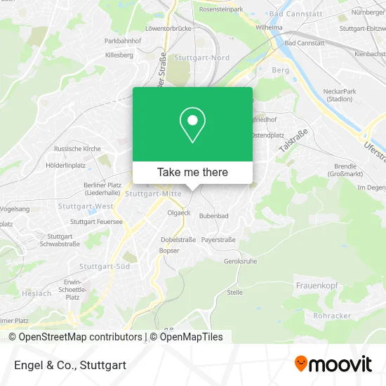 Engel & Co. map